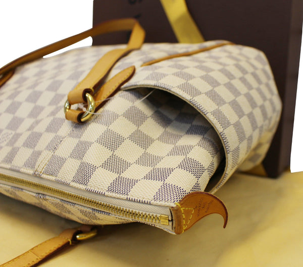 LOUIS VUITTON Damier Azur Totally MM Shoulder Handbag