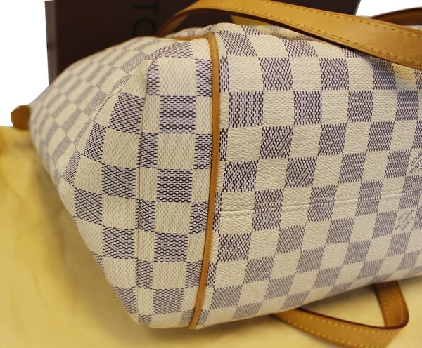 LOUIS VUITTON Damier Azur Totally MM Shoulder Handbag