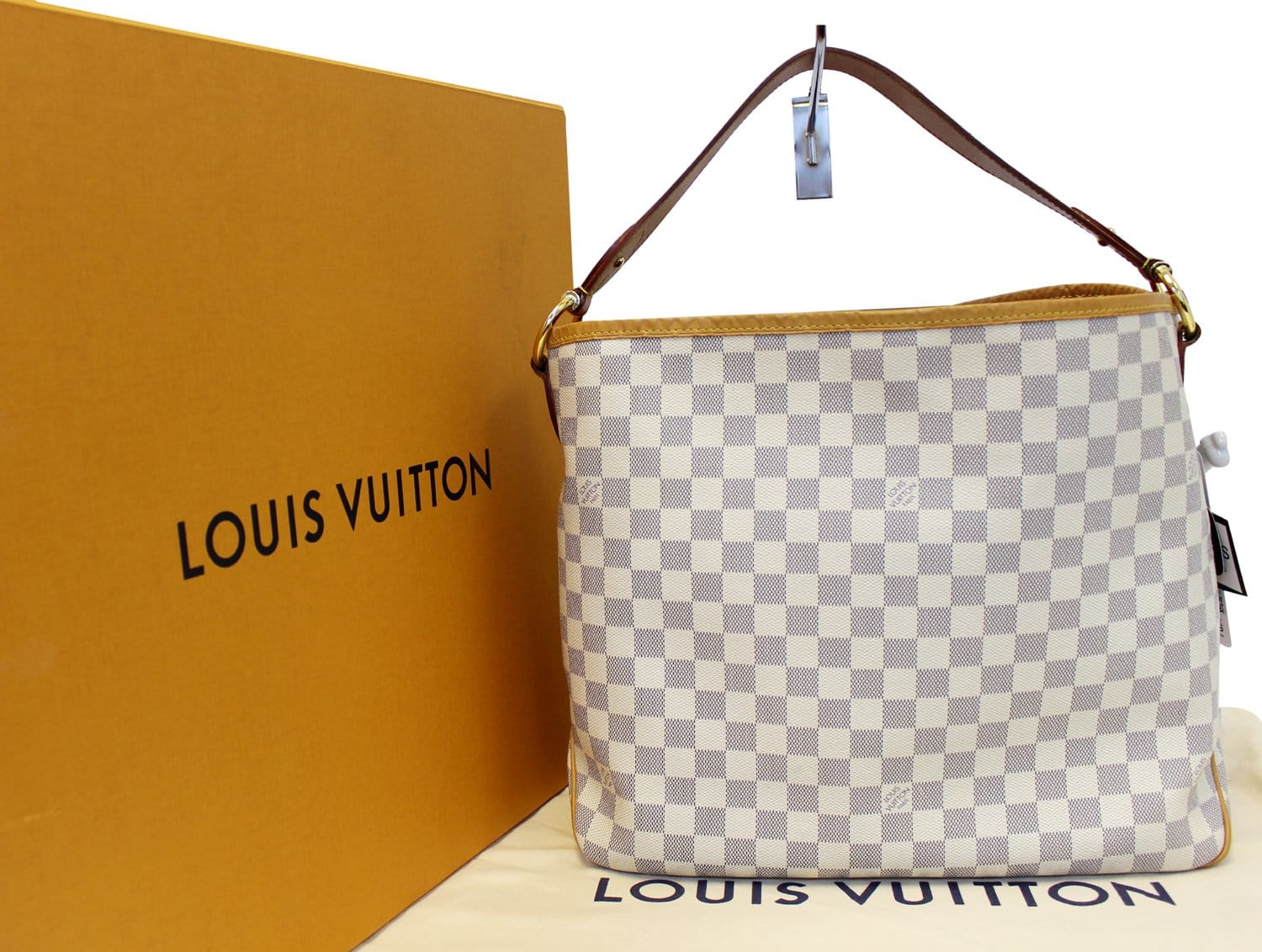 Louis Vuitton Delightful MM NM Damier Ebene Hobo Bag
