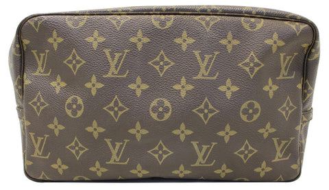LOUIS VUITTON Monogram Canvas Trousse Toilette 28 Clutch