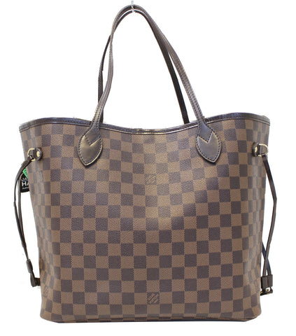 LOUIS VUITTON Damier Ebene Neverfull MM Shoulder Bag