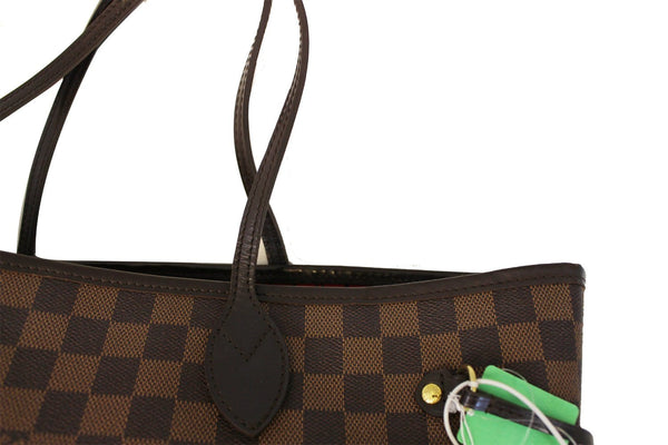 LOUIS VUITTON Damier Ebene Neverfull MM Shoulder Bag