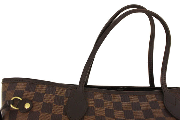 LOUIS VUITTON Damier Ebene Neverfull MM Shoulder Bag