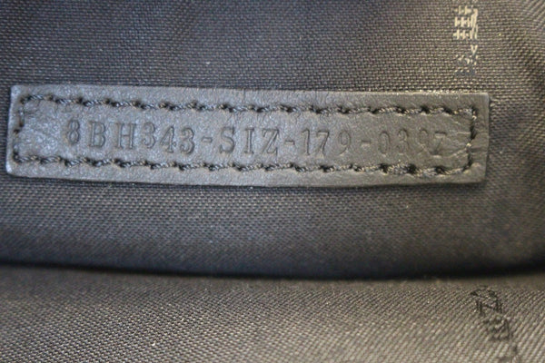 FENDI White Leather Runway Tote Bag