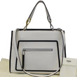 FENDI White Leather Runway Tote Bag - Sale