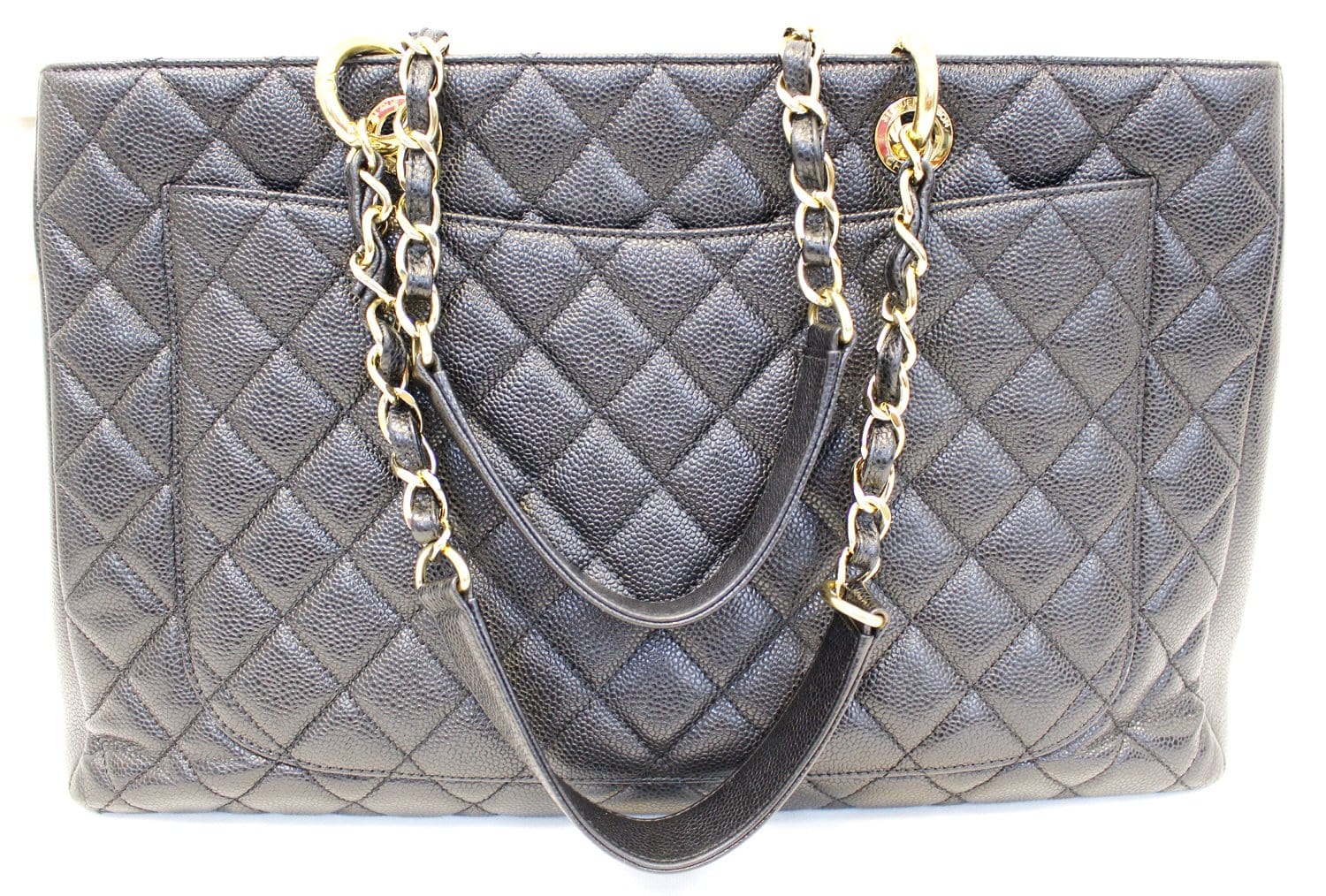 chanel large quilted tote bag