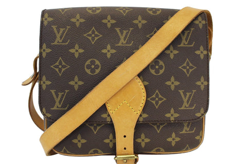 LOUIS VUITTON Monogram Canvas Cartouchiere MM Bag