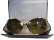 GUCCI Women's GG 4250/N/S Gold/Brown Gradient Sunglasses 