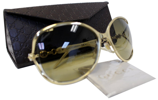 GUCCI Women's GG 4250/N/S Gold/Brown Gradient Sunglasses 