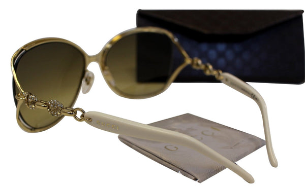 GUCCI Women's GG 4250/N/S Gold/Brown Gradient Sunglasses 