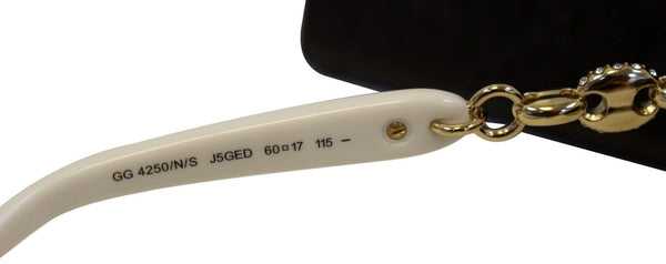 GUCCI Women's GG 4250/N/S Gold/Brown Gradient Sunglasses 