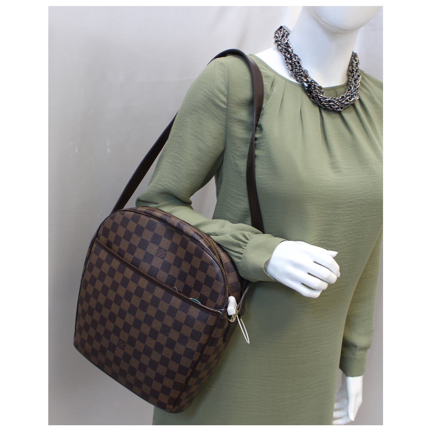 Louis Vuitton Vintage Damier Ebene Ipanema GM Shoulder Bag (SHF-eahSM4 –  LuxeDH