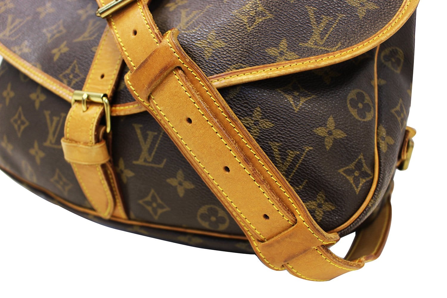 Authenticated Used LOUIS VUITTON Louis Vuitton Saumur 35 shoulder bag  monogram M42254