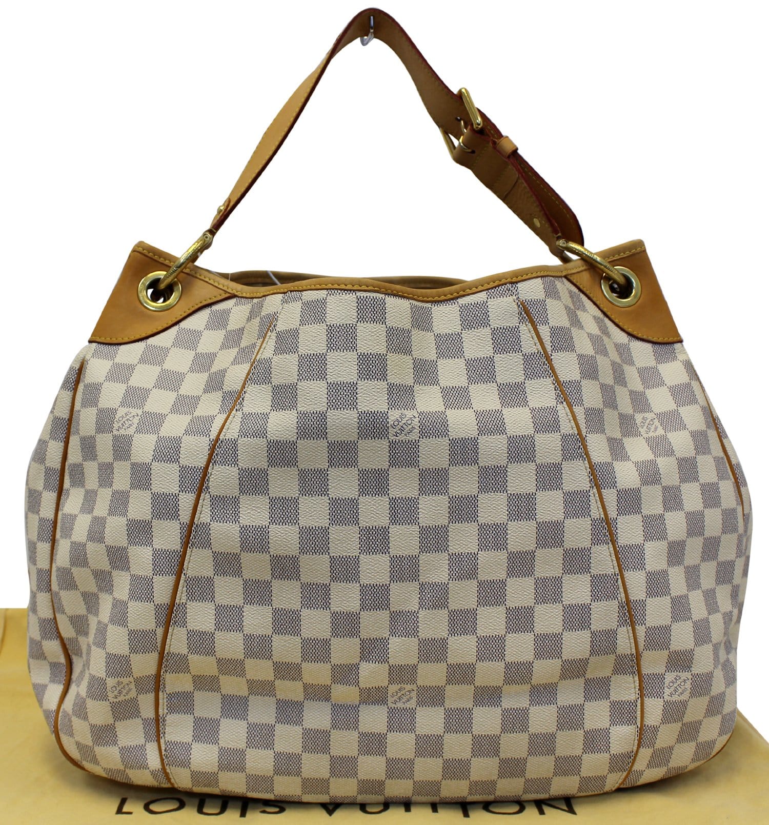 Louis Vuitton Damier Azur Galliera GM Shoulder Bag (SHF-4A1bk9