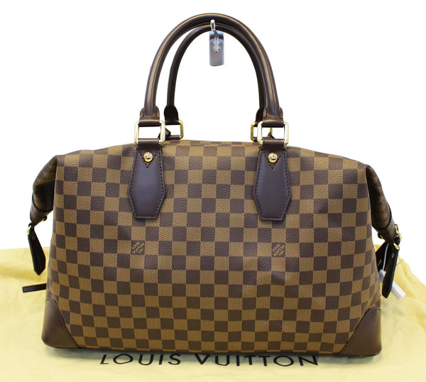LOUIS VUITTON Damier Ebene Vaslav Travel Bag