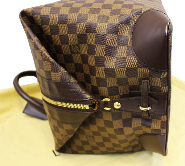 LOUIS VUITTON Damier Ebene Vaslav Travel Bag