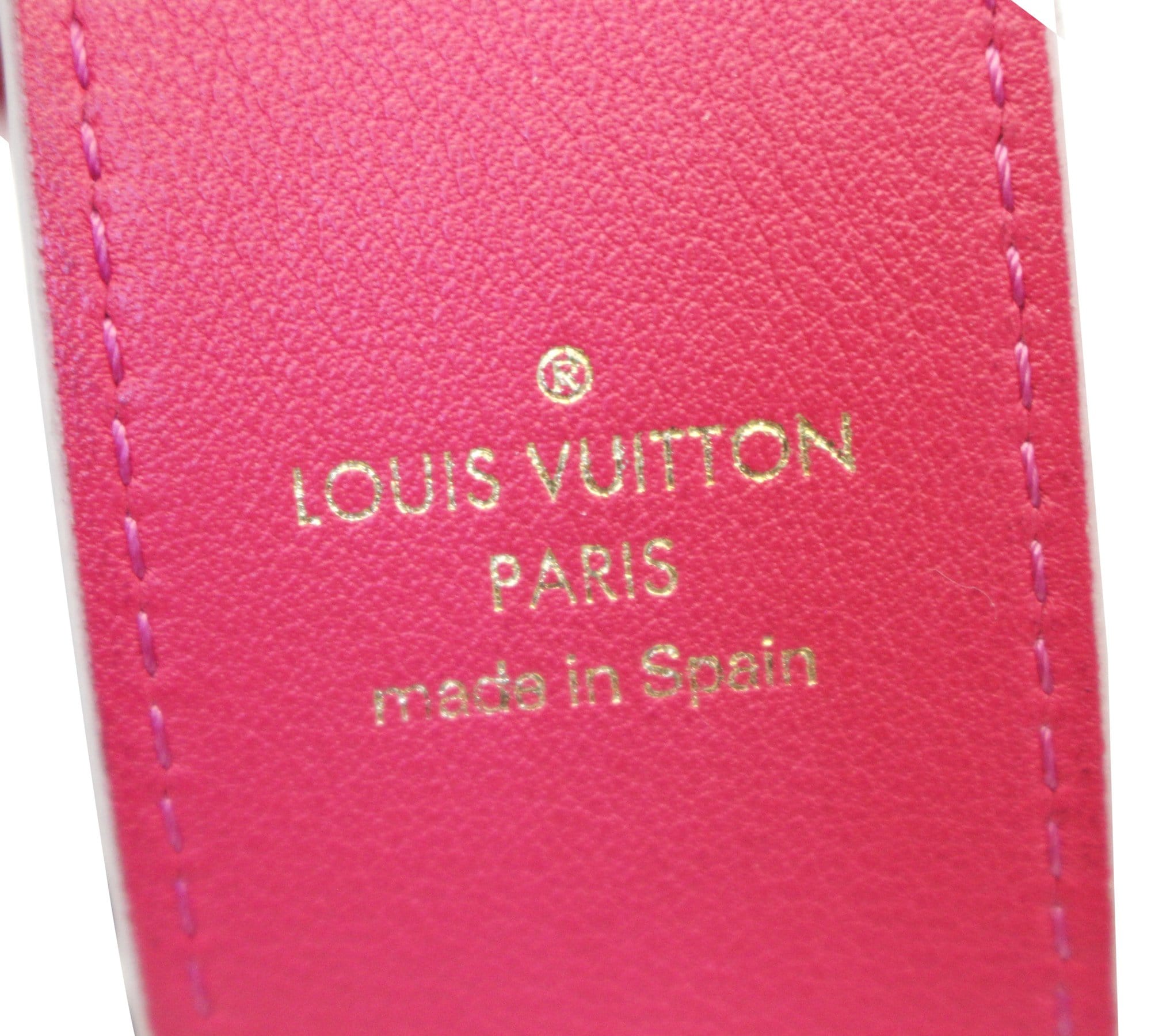 ✨TRADED✨ Louis Vuitton Thick Pink/Monogram Strap