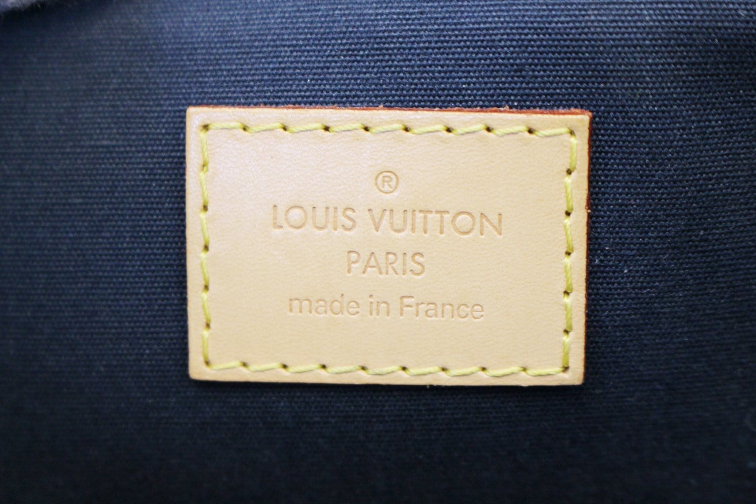 Louis Vuitton Handbag Vernis Pervieux Pm Women's M93671 Blue Nuit