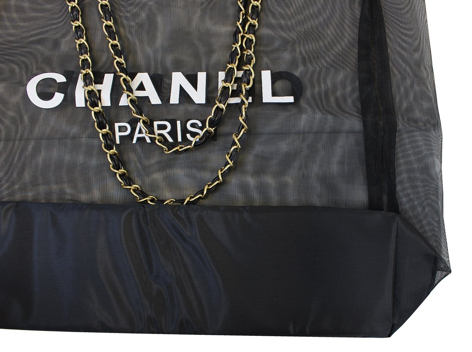 Chanel Mesh Tote Shopping Promotional Gift Bag