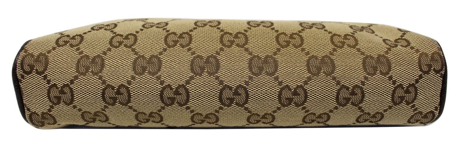 Gucci GG Canvas Wristlet Pochette Bag - beige/ebony at 1stDibs  gucci gg  canvas pochette, gucci wristlet, gucci canvas wristlet