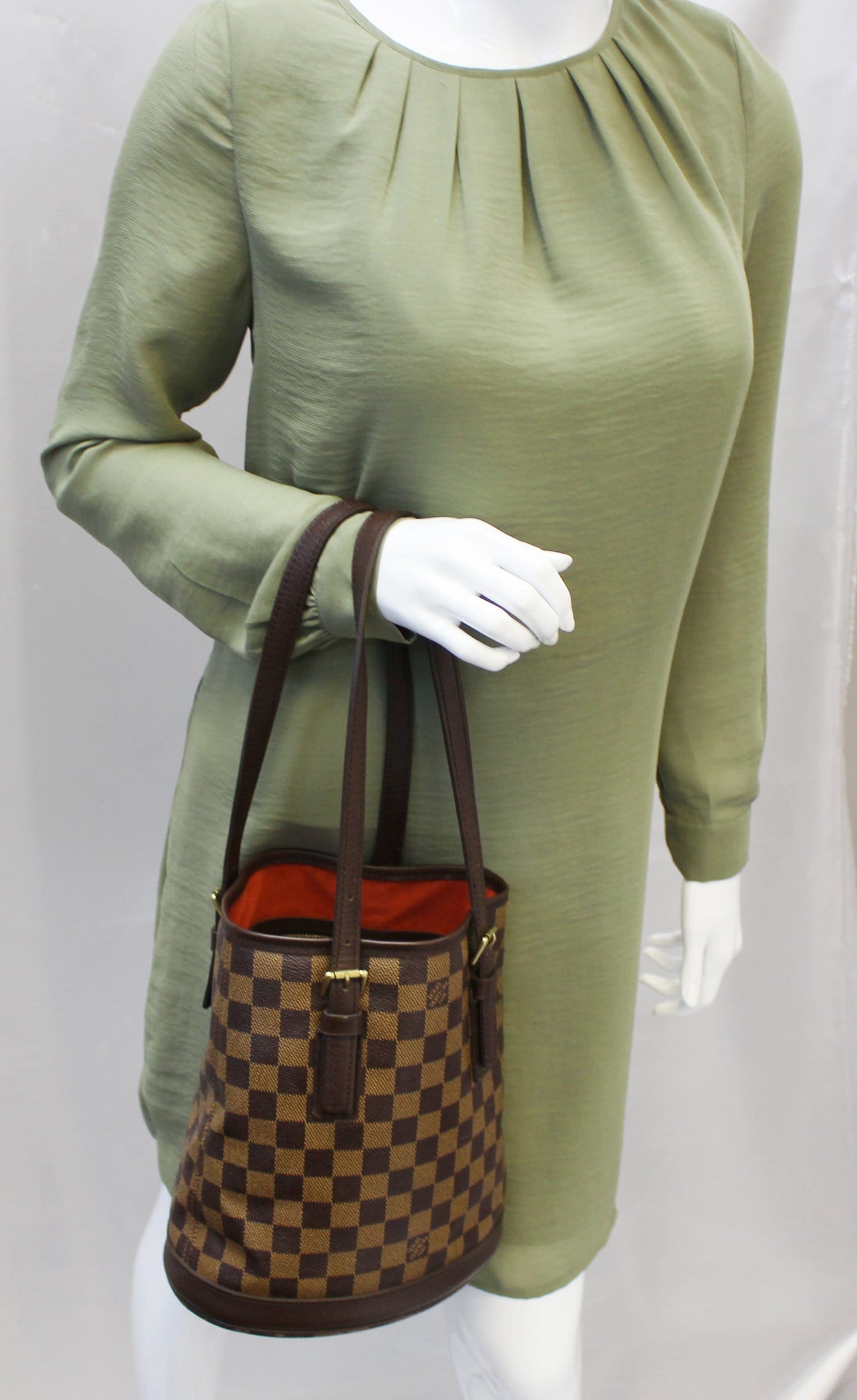 Louis Vuitton 2005 Pre-owned Bucket PM Tote Bag - Brown
