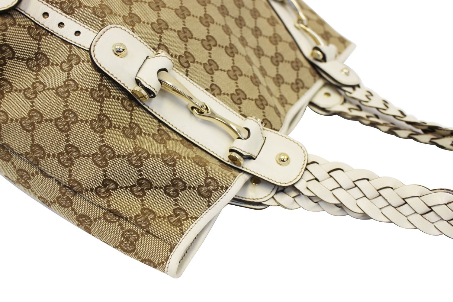 Gucci Beige Calf Leather Dollar Shoulder Bag – AUMI 4