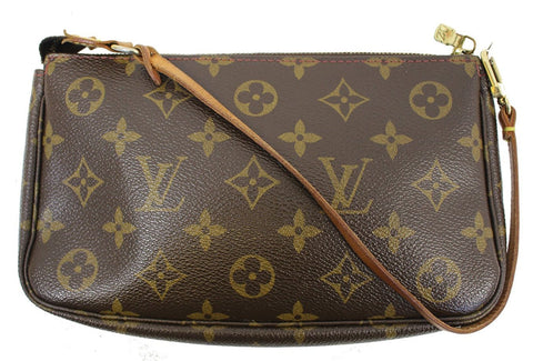 LOUIS VUITTON Cerises Pochette Monogram Canvas Accessories Pouch