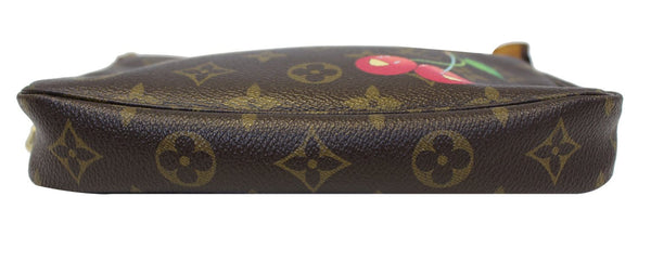 LOUIS VUITTON Cerises Pochette Monogram Canvas Accessories Pouch