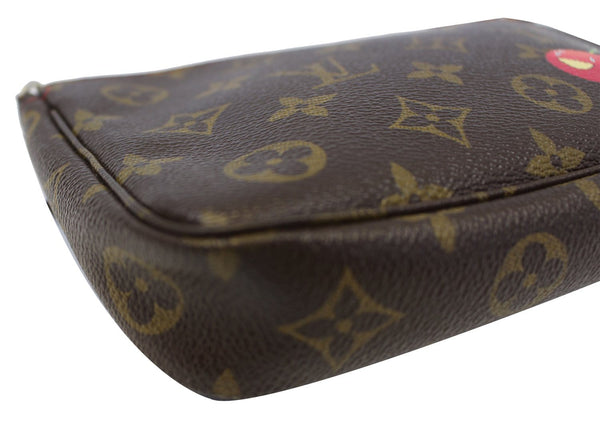 LOUIS VUITTON Cerises Pochette Monogram Canvas Accessories Pouch