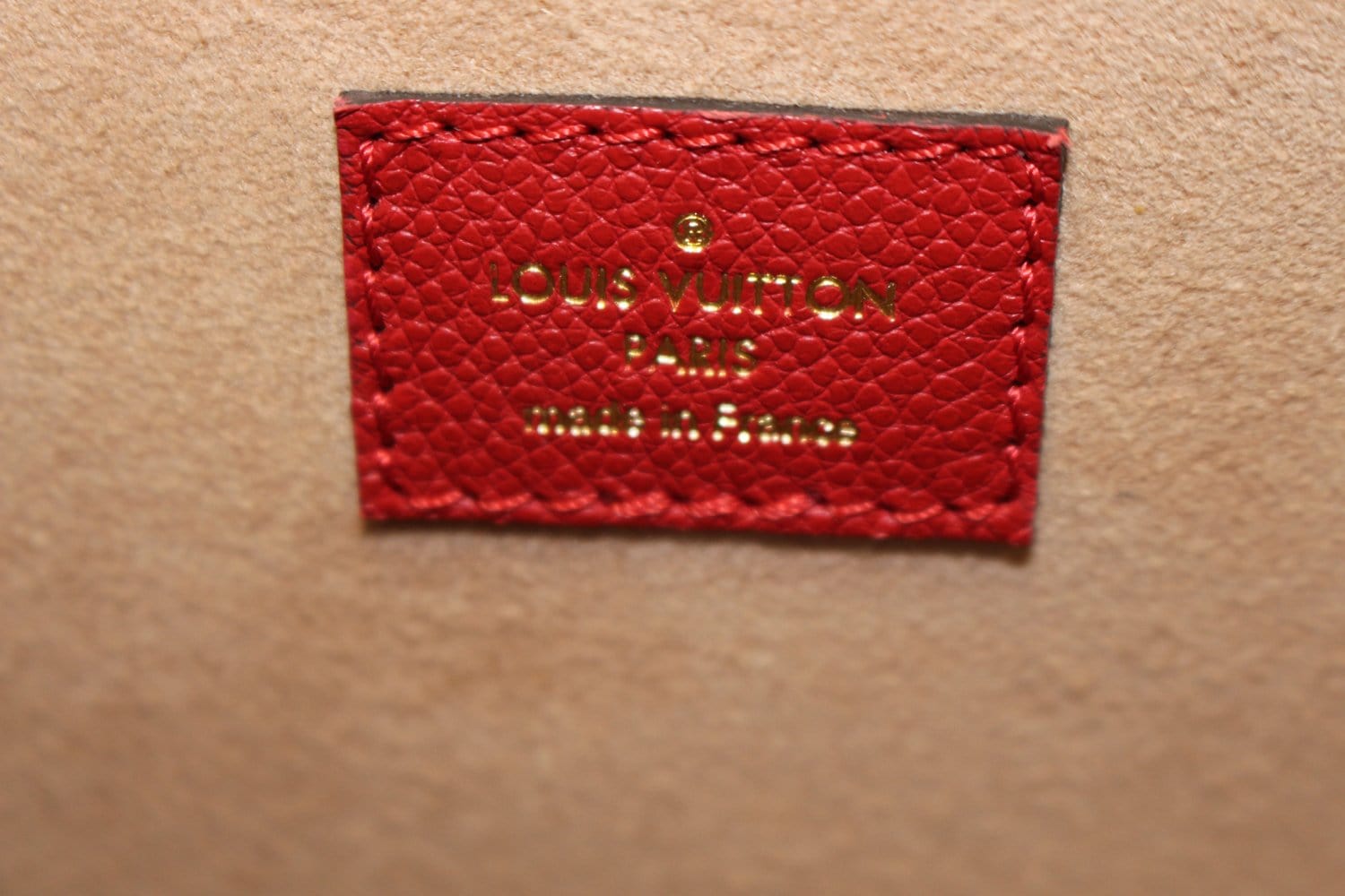 LOUIS VUITTON Flandrin Monogram Canvas Tote Shoulder Bag Cherry-US