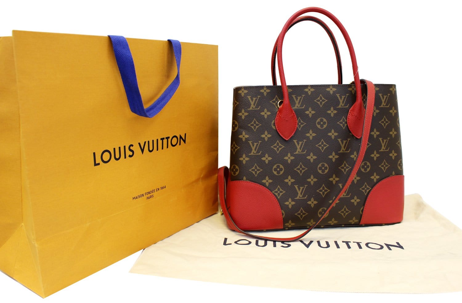 Sold at Auction: Faux Louis Vuitton Cherry Monogram Bag