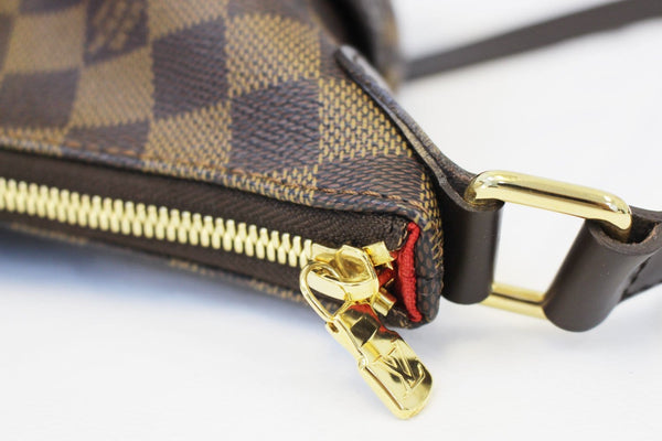 Louis Vuitton Bloomsbury PM Damier Ebene Shoulder Bag - lv zip