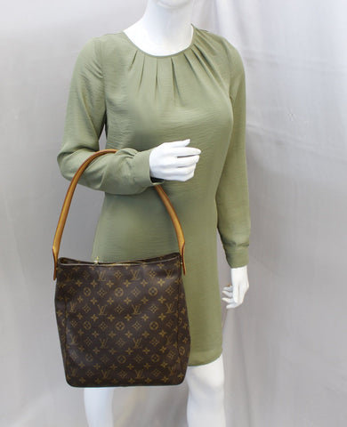 LOUIS VUITTON Monogram Canvas Looping GM Shoulder Bag