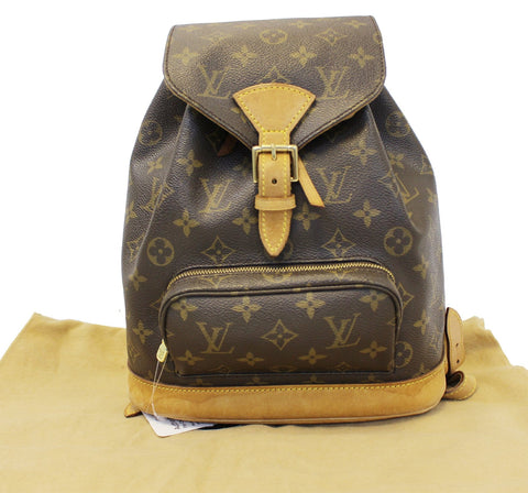 LOUIS VUITTON Monogram Canvas Montsouris MM Backpack Bag