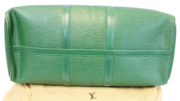 Louis Vuitton Keepall 50 Epi Leather Boston Satchel Bag - lv bag