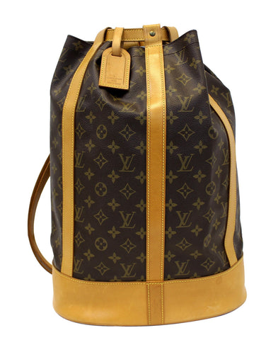 LOUIS VUITTON Backpack Monogram Canvas Randonnee GM