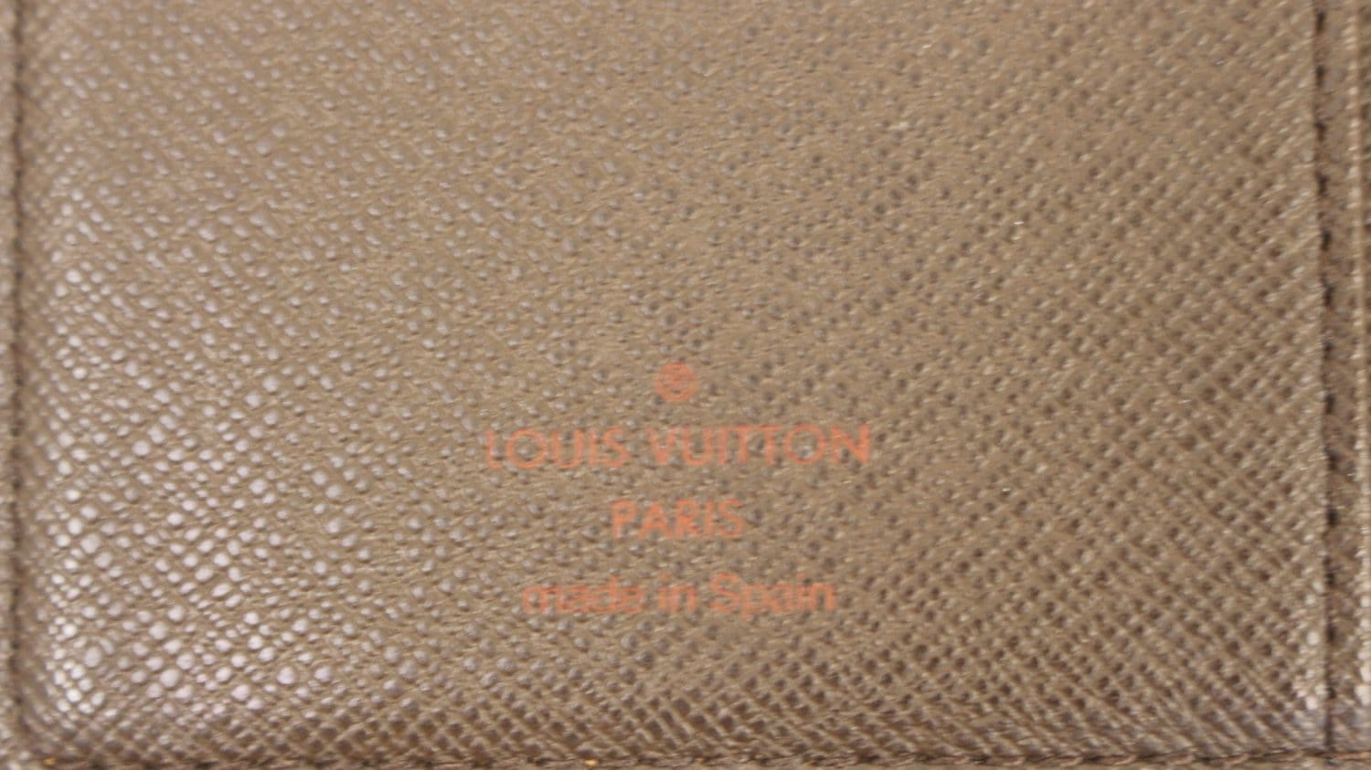 Louis Vuitton Monogram Checkbook Holder Case Wallet 502547