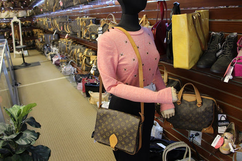 LOUIS VUITTON Monogram Canvas Cartouchiere GM Messenger Bag