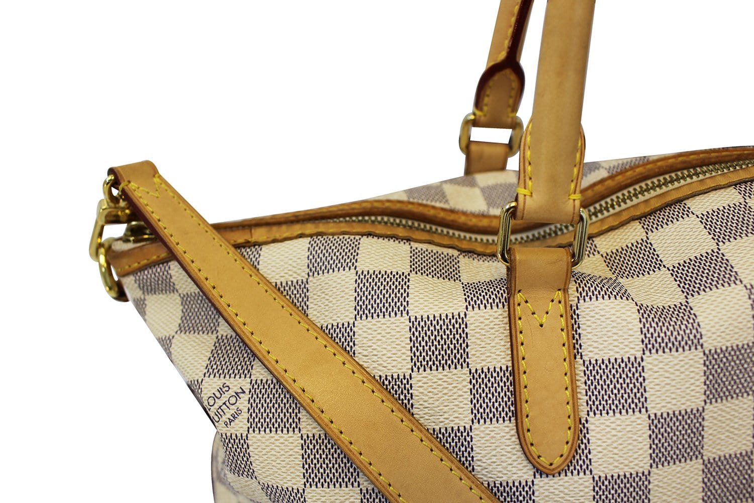 Riviera handbag Louis Vuitton Brown in Synthetic - 25772097