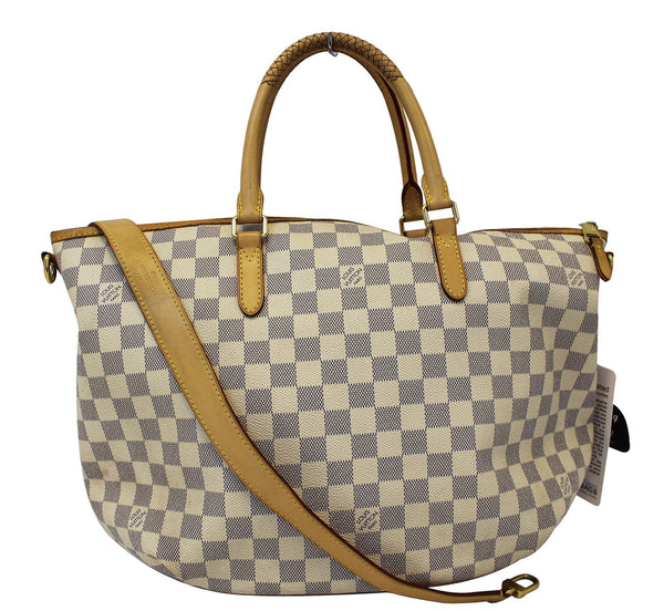 LOUIS VUITTON Damier Azur Riviera MM Shoulder Handbag