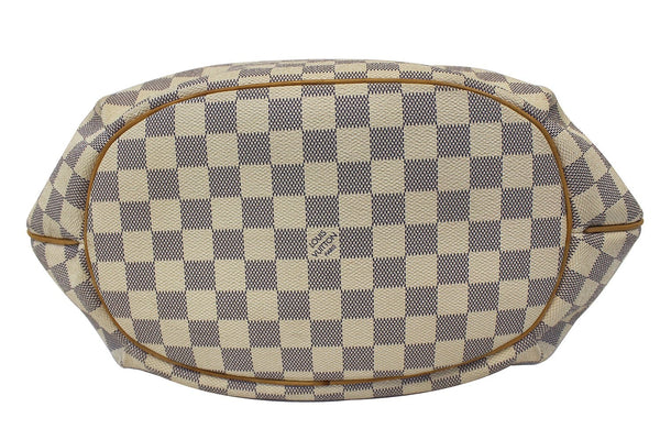 LOUIS VUITTON Damier Azur Riviera MM Shoulder Handbag
