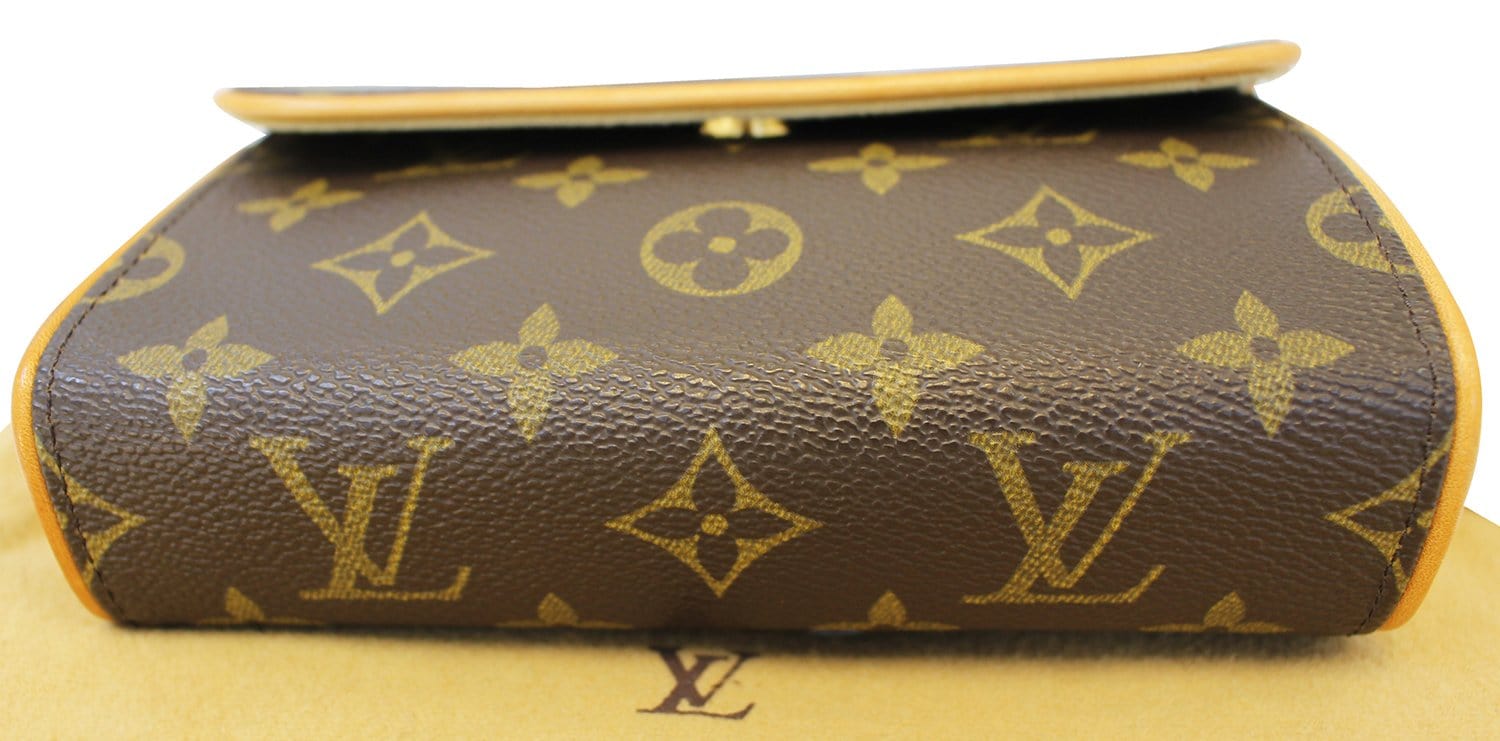 LOUIS VUITTON Monogram Pochette Florentine Waist bag M51855 LV Auth 36233  Cloth ref.806694 - Joli Closet