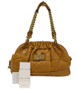 MARC JACOBS Quilted Leather Yellow Shoulder Bag - Last Call