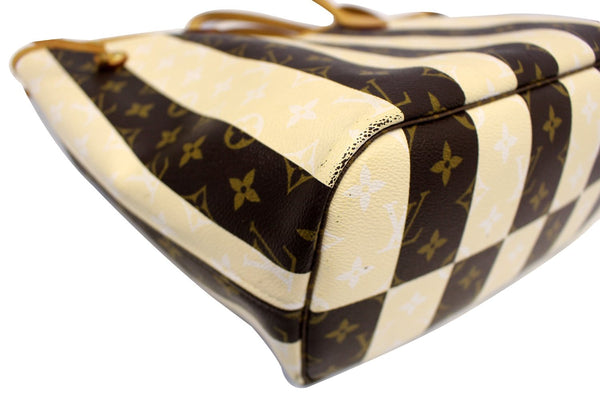LOUIS VUITTON Monogram Rayures Neverfull MM Tote Limited Edition