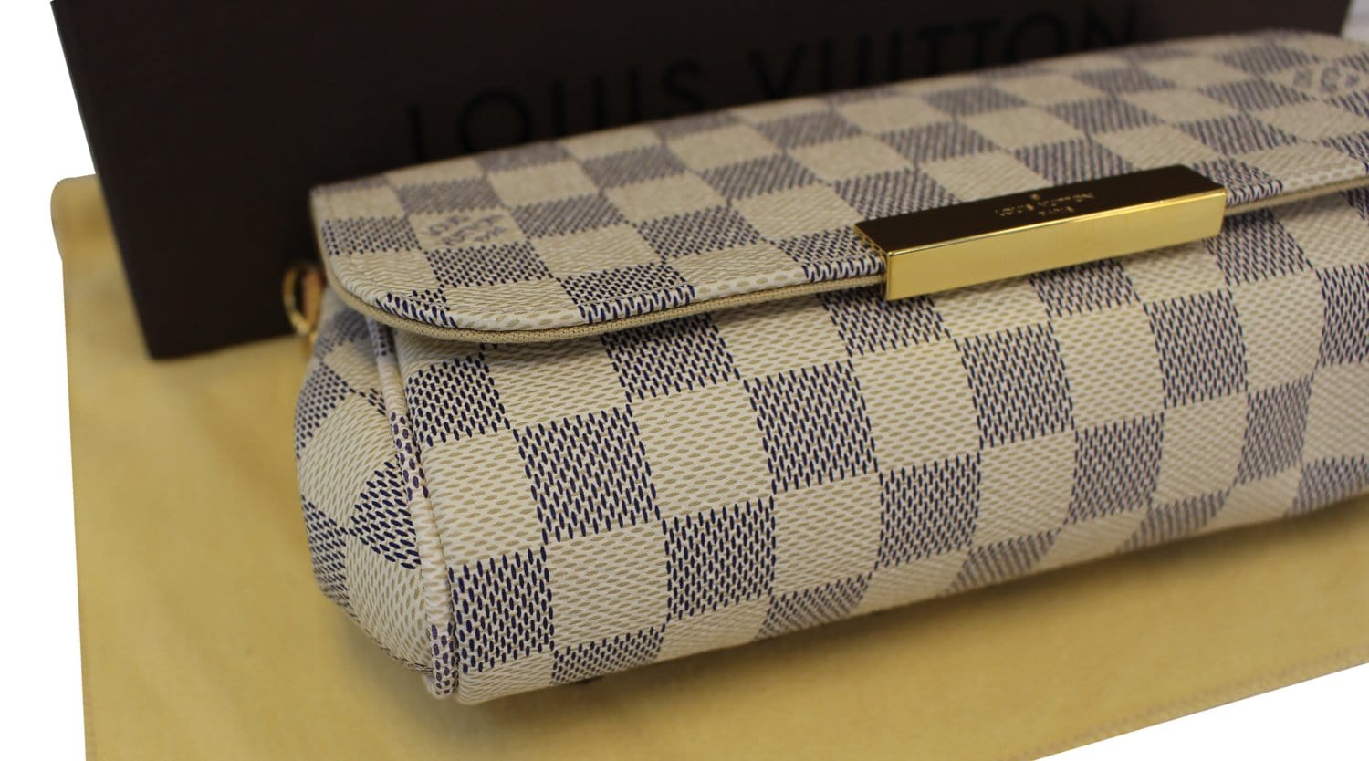 Louis Vuitton Damier Azur Canvas Favorite PM Bag Louis Vuitton | The Luxury  Closet