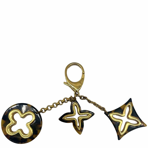 Louis Vuitton Resin Insolence Bag Charm Gold - Full View