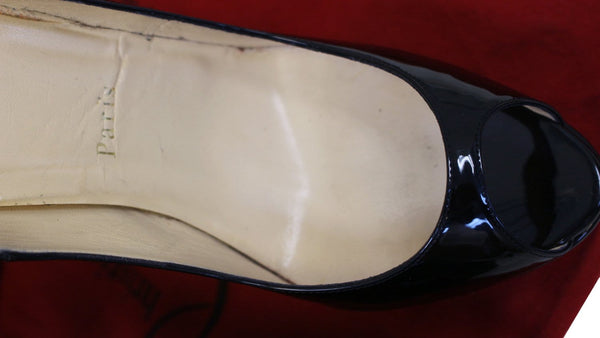 Christian Louboutin Peep Toe Pumps For Women - left side 