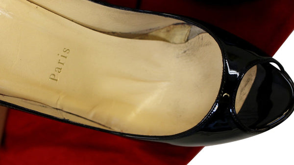 Christian Louboutin Peep Toe Pumps For Women - right side view