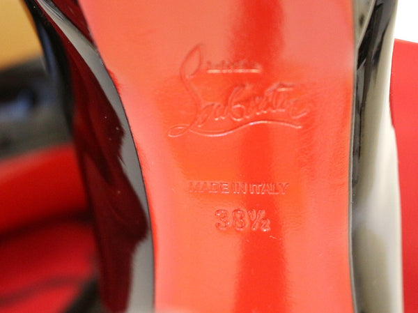 Christian Louboutin Peep Toe Pumps For Women - bottom view