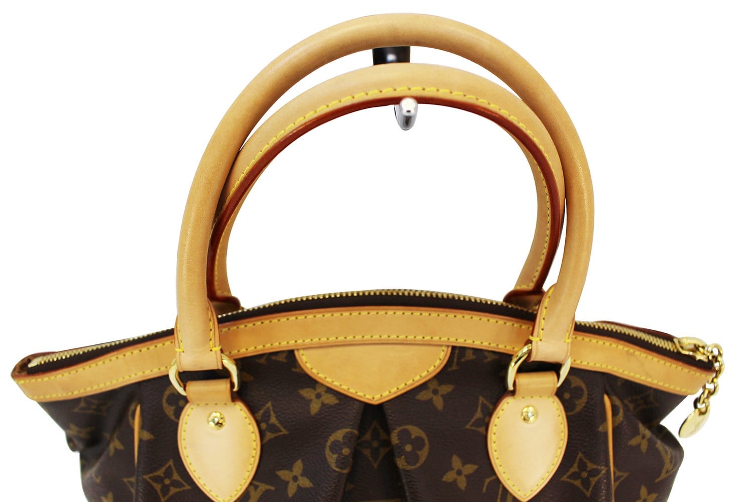 Authentic Louis Vuitton Classic Monogram Canvas Tivoli PM Handbag